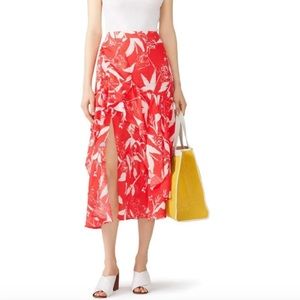 Tanya Taylor Womens Parrot Tulip Maxi Skirt $249 sz 4